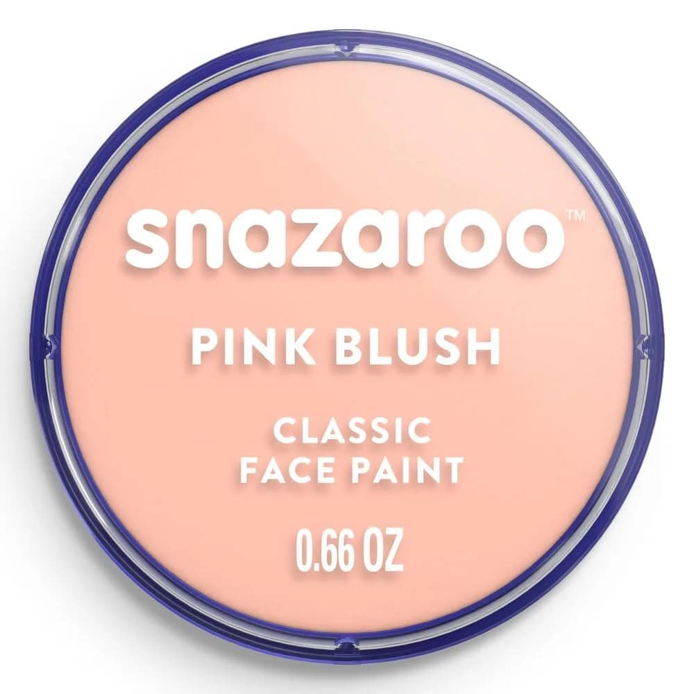 Snazaroo Classic Face and Body Paint 18.8g | Water-Based, Fragrance-Free, Safe for Sensitive Skin — Complexion Pink