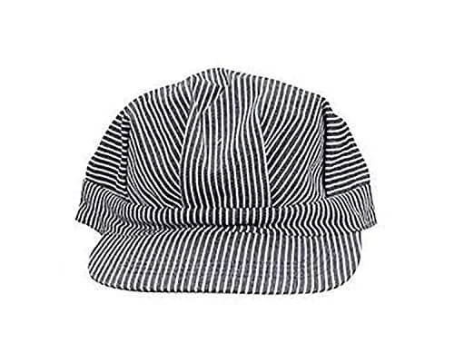 Brooklyn Peddler Adult Engineer Cap - Navy Blue | Railroad Style Unisex Hat thumbnail 2