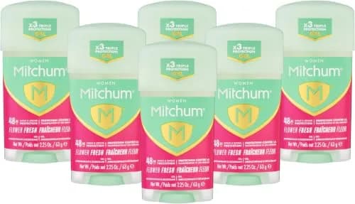 Mitchum Power Gel Antiperspirant & Deodorant for Women, Flower Fresh, 63 g (2.25 oz) | 48-Hour Odor Protection thumbnail 1
