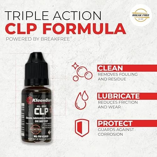 KleenBore Universal Gun Cleaning Kit 0.46 kg (1 lb) | Cleans Rifles, Pistols, Shotguns from .22 Cal to 12 Gauge thumbnail 4