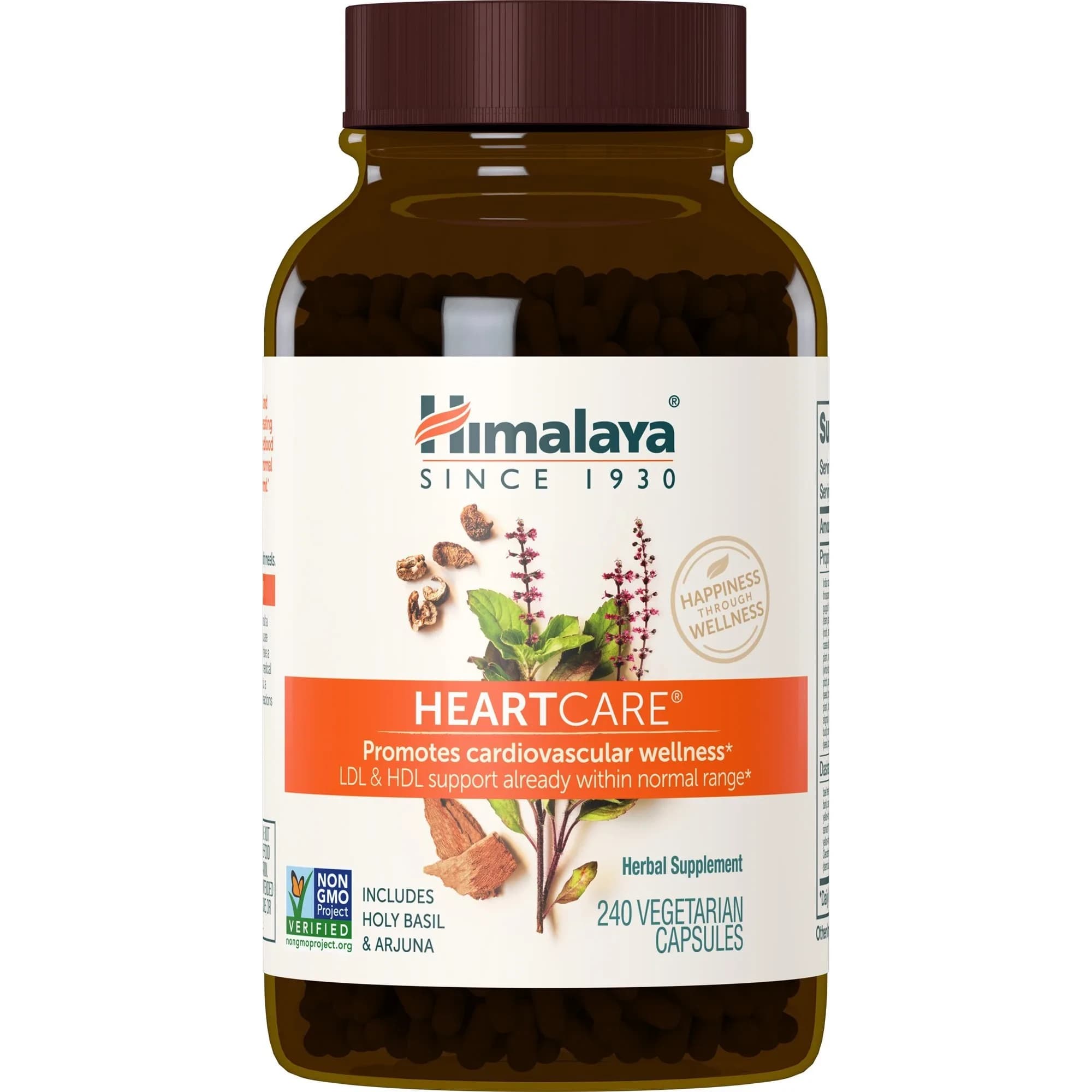 Himalaya HeartCare Cardiovascular Wellness Supplement 720 mg 240 Capsules | Ayurvedic Herbs for Daily Wellness - main product image