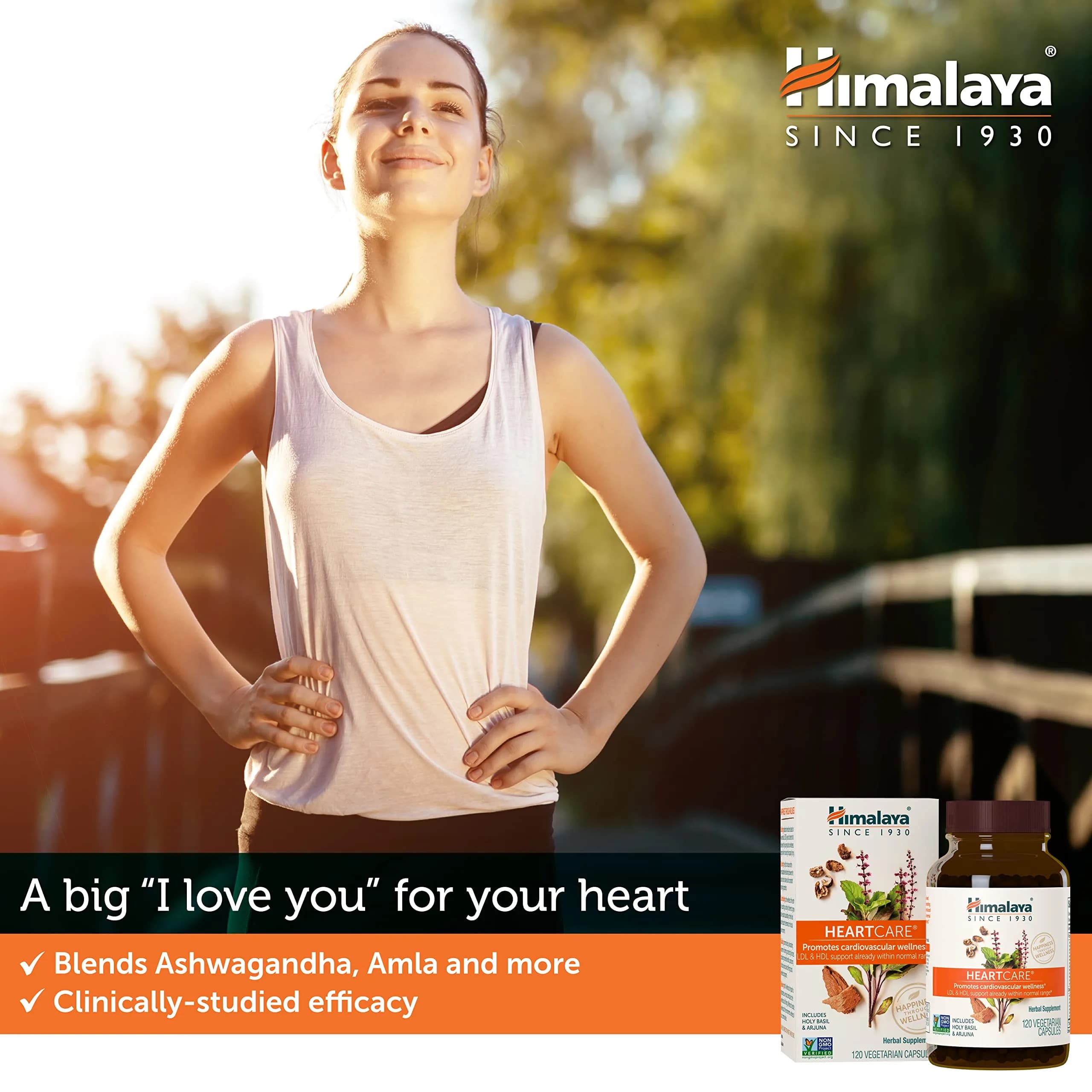 Himalaya HeartCare Cardiovascular Wellness Supplement 720 mg 240 Capsules | Ayurvedic Herbs for Daily Wellness - view 3