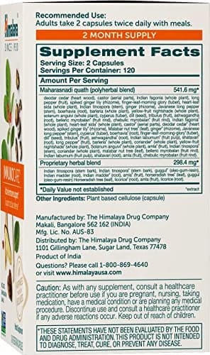 Himalaya ImmunoCare, Immune Support Supplement, 840 mg | Supports immune health with Ayurvedic herbs thumbnail 2