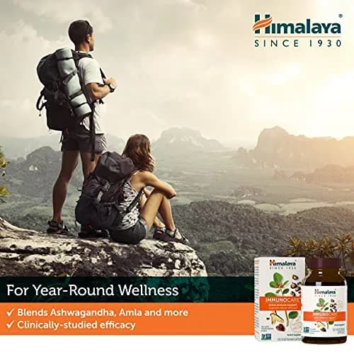 Himalaya ImmunoCare, Immune Support Supplement, 840 mg | Supports immune health with Ayurvedic herbs thumbnail 3