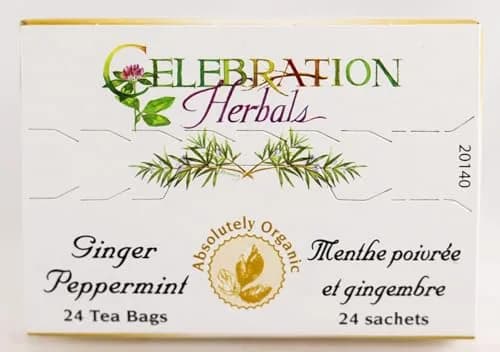 Celebration Herbals Ginger Peppermint Tea 24 Count | Caffeine-Free Herbal Blend with Natural Goodness thumbnail 7