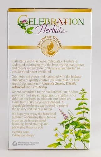 Celebration Herbals Fennel Seed Blonde Tea Organic 24 Bag | Aromatic Licorice Flavor (70-120 chars) thumbnail 6
