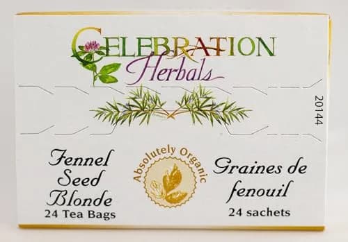 Celebration Herbals Fennel Seed Blonde Tea Organic 24 Bag | Aromatic Licorice Flavor (70-120 chars) thumbnail 7