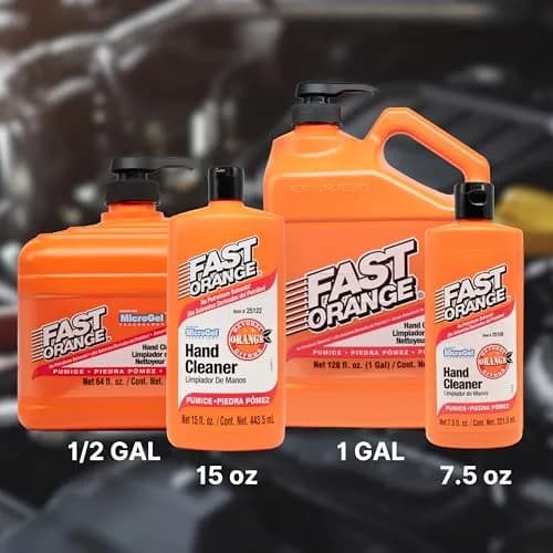 Fast Orange Pumice Lotion Hand Cleaner 212ml (7.5 Fl Oz) | Heavy Duty Grease Fighter thumbnail 6