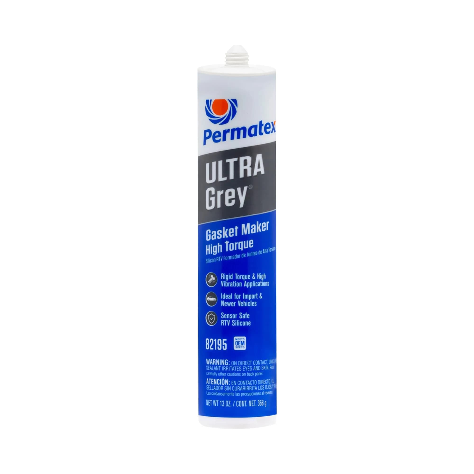 Permatex The Right Stuff 1 Minute Grey Gasket Maker 89ml (3 Fl Oz) | High-Torque Engine Sealant — Ultra Gray / 13 Fl. Oz. thumbnail 1
