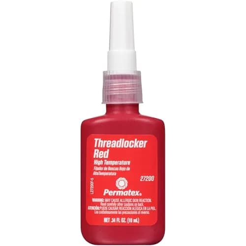 Permatex High Temperature Threadlocker Red 10 ml | Extreme Heat Resistance for Heavy-Duty Applications thumbnail 5
