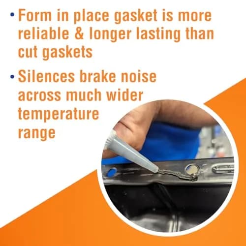 Permatex Ultra Black Maximum Oil Resistance RTV Silicone Gasket Maker 15ml (0.5 Fl Oz) | Seals Oily Surfaces thumbnail 5