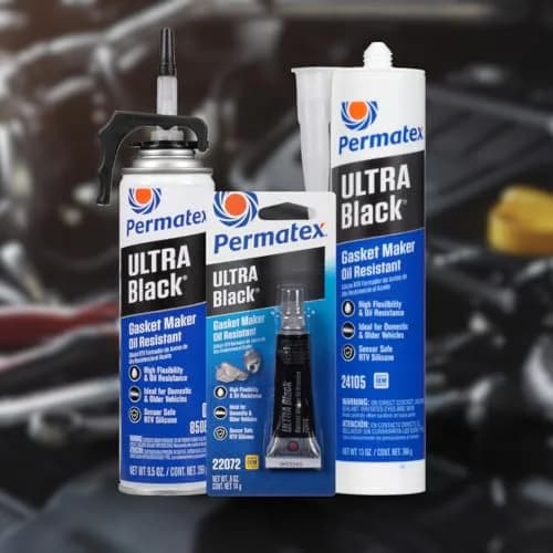 Permatex Ultra Black Maximum Oil Resistance RTV Silicone Gasket Maker 15ml (0.5 Fl Oz) | Seals Oily Surfaces thumbnail 6