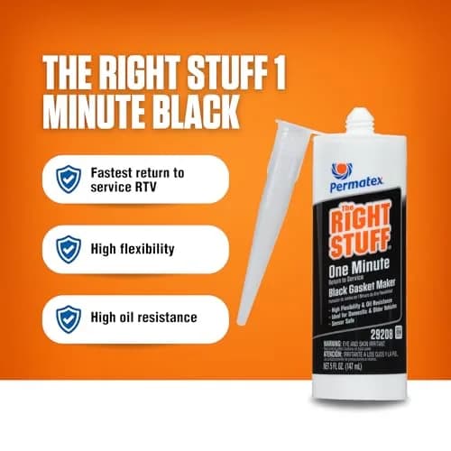 Permatex The Right Stuff Gasket Maker 5 oz | Leakproof, High Temp, Oil-Resistant Sealant thumbnail 2