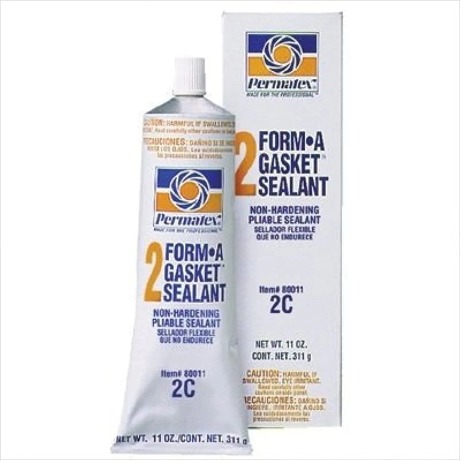Permatex Form-A-Gasket #1 Sealant 312ml (11 Fl Oz) | Fast-Drying Hard-Setting for Rigid Flanges - view 2