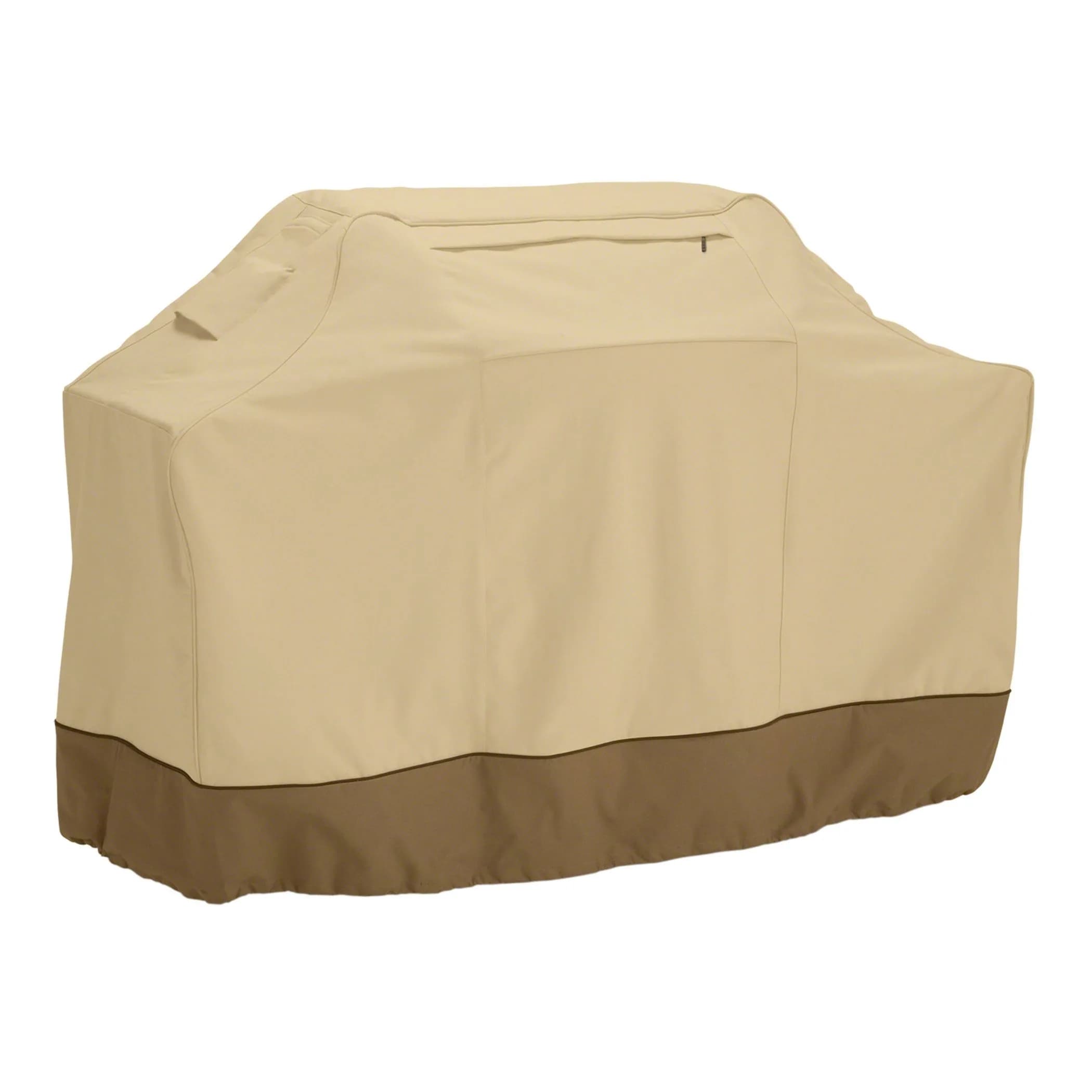 Classic Accessories Veranda Water-Resistant 64 Inch BBQ Grill Cover | Heavy Duty Water-Resistant Polyester