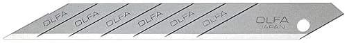 OLFA 5007 A1160B 9mm Snap-Off Art Blade, 10-Pack | Stainless Steel, Precise Cutting thumbnail 2