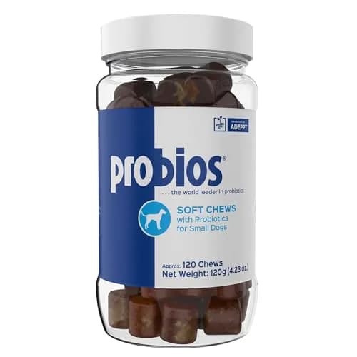 Probios Dog Probiotic Soft Chews, Chicken Liver | Supports Digestive & Immune Health thumbnail 1