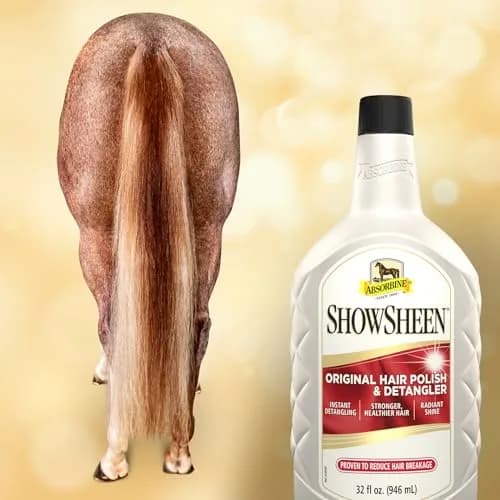 Absorbine ShowSheen Hair Polish & Detangler 946ml (32 fl oz) Refill | Instant Detangling & Radiant Shine thumbnail 6