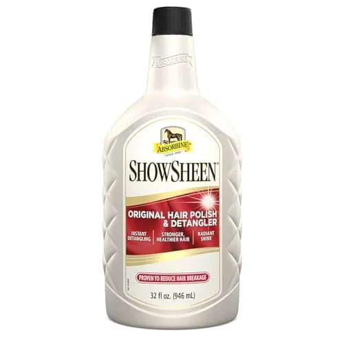 Absorbine ShowSheen Hair Polish & Detangler 946ml (32 fl oz) Refill | Instant Detangling & Radiant Shine thumbnail 1