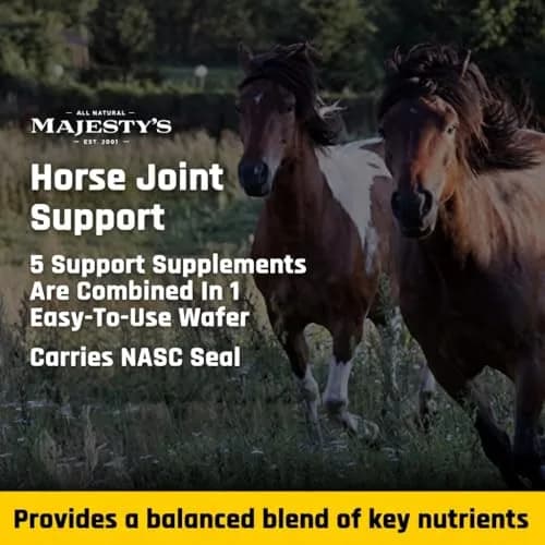 Majesty's Flex Wafers - Superior Joint Support Supplement for Horses - 30 Count | Easy & Economical thumbnail 8