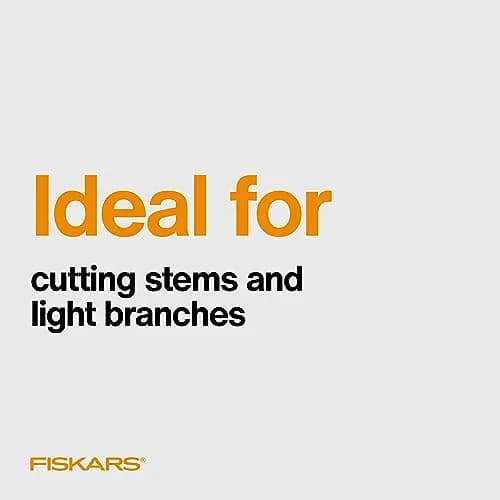 Fiskars SoftGrip Bypass Pruning Shears 5/8" Cut Capacity | Alloy Steel Blades thumbnail 6