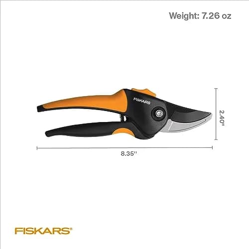 Fiskars SoftGrip Bypass Pruning Shears 5/8" Cut Capacity | Alloy Steel Blades thumbnail 7