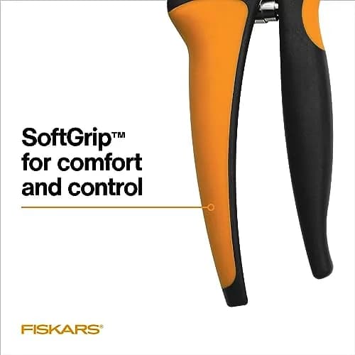 Fiskars SoftGrip Bypass Pruning Shears 5/8" Cut Capacity | Alloy Steel Blades thumbnail 3