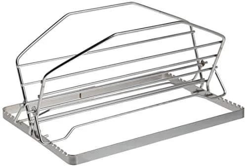 Norpro 275 Adjustable Roast Rack Nickel-plated 11 inches | Folds flat for compact storage thumbnail 4