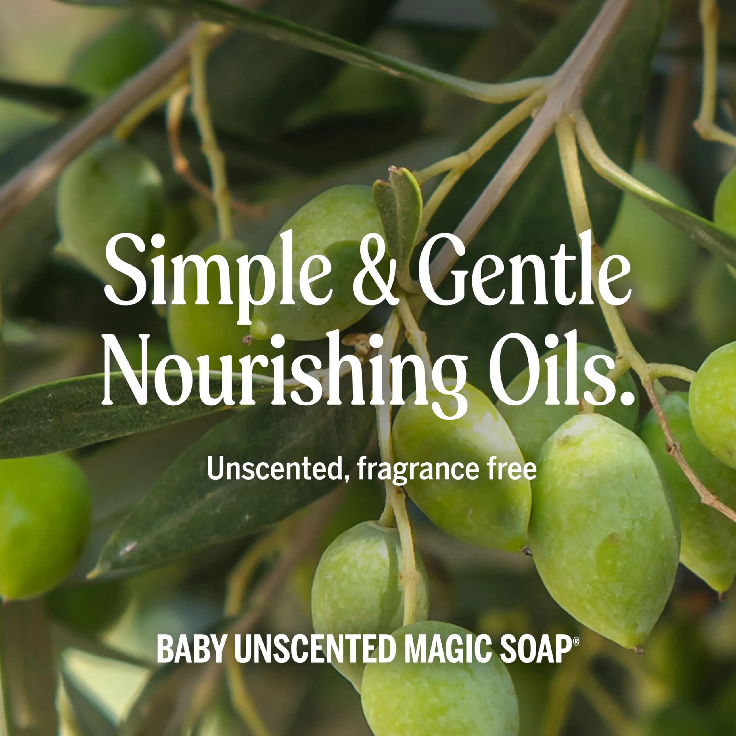 Dr. Bronner's Baby Unscented Pure-Castile Liquid Soap 946ml (32 Fl Oz) | Made with Regenerative Organic Certified Oils - view 5