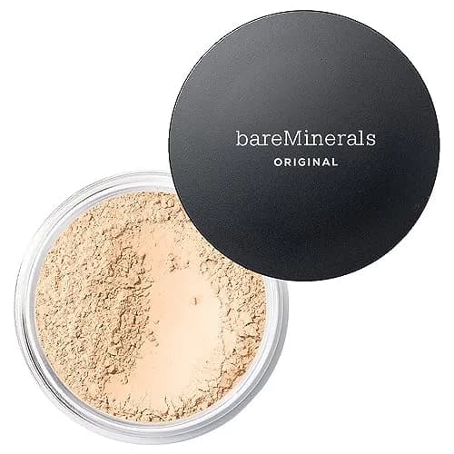 bareMinerals Original Loose Powder Foundation SPF 15, Fair 01, 0.28 oz (7.94 g) | Vegan, Cruelty-Free & Dermatologist-Tested thumbnail 1