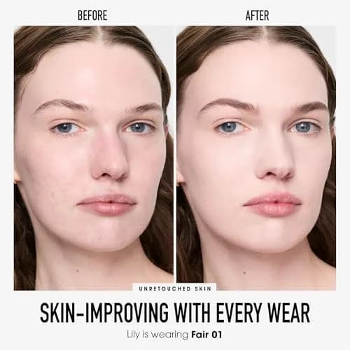 bareMinerals Original Loose Powder Foundation SPF 15, Fair 01, 0.28 oz (7.94 g) | Vegan, Cruelty-Free & Dermatologist-Tested thumbnail 2