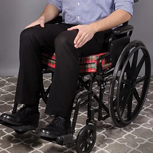 DMI Foam Wheelchair and Seat Cushion 16 x 18 x 4 inches | Sciatica Pain Relief Support thumbnail 4