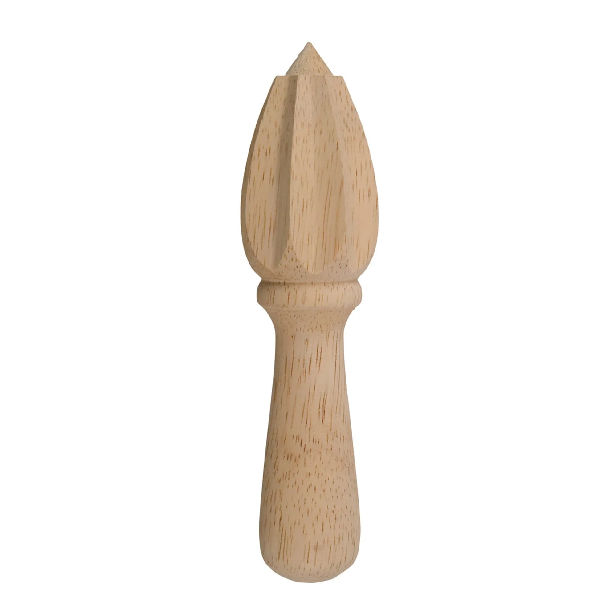 Fox Run Beechwood Lemon Reamer Juicer 15.3cm (6 inches) | Quick Citrus Juicing for Home Kitchen