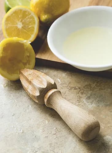 Fox Run Beechwood Lemon Reamer Juicer 15.3cm (6 inches) | Quick Citrus Juicing for Home Kitchen thumbnail 4