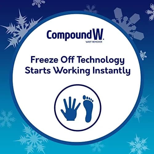 Compound W Freeze Off Wart Remover 8 Applications | Fast-Acting Cryotherapy for Common & Plantar Warts thumbnail 3