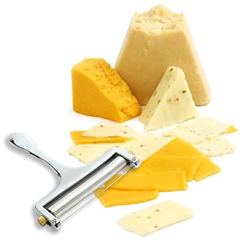 Norpro Heavy Duty Adjustable Cheese Slicer | Heavy Duty Zinc Alloy for Precise Cheese Cutting thumbnail 3