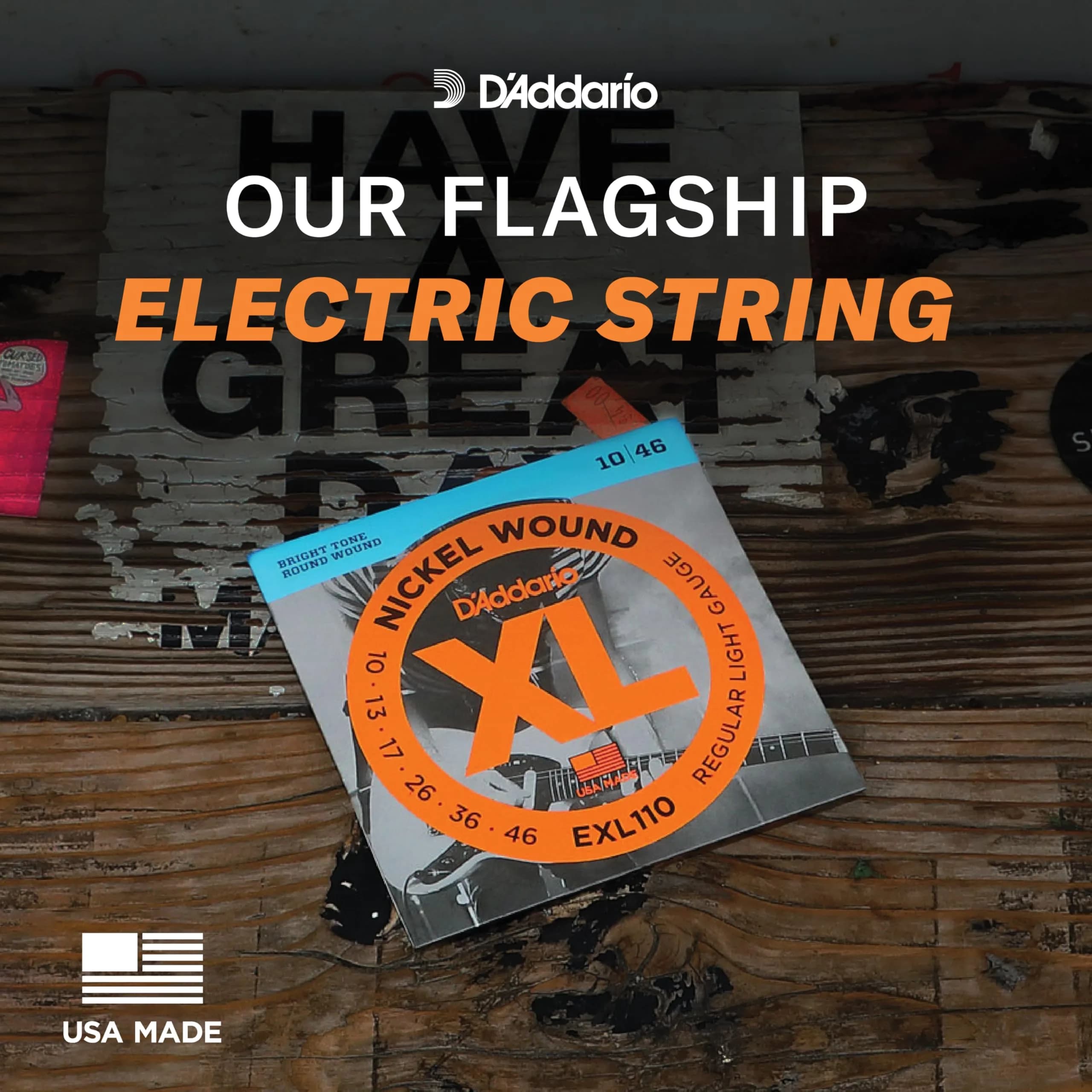D'Addario XL Nickel EXL110-10P Electric Guitar Strings, Regular Light 10-46 Gauge, 10 Sets - view 3