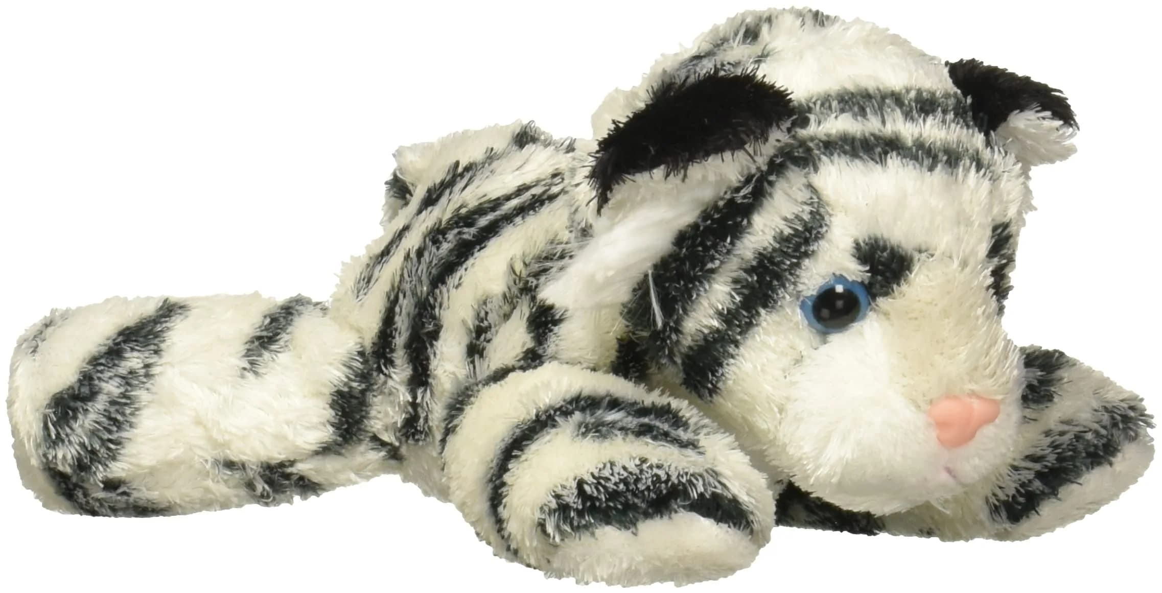 Aurora Adorable Mini Flopsie Shazam Stuffed Animal - 20.3cm (8 Inch) White Tiger Plush Toy | ASTM-Tested for Kids - main product image