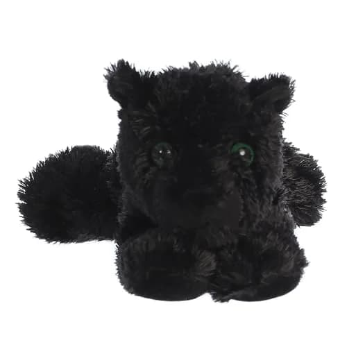 Aurora Mini Flopsie Onyx Black Panther Plush Toy 20.32 cm (8 inches) | ASTM-Tested for All Ages thumbnail 2