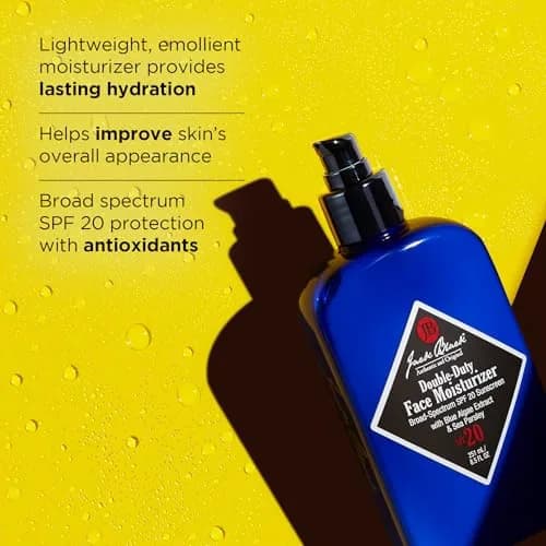 Jack Black Double Duty Face Moisturizer SPF 20 Sunscreen 99ml (3.3 Fl Oz) | Broad Spectrum UVA/UVB Protection thumbnail 3