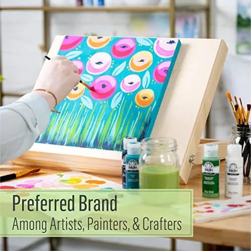 FolkArt Acrylic Paint, 2 oz, True Blue | Vibrant, Water-Based, USA-Imported Craft Paint thumbnail 5