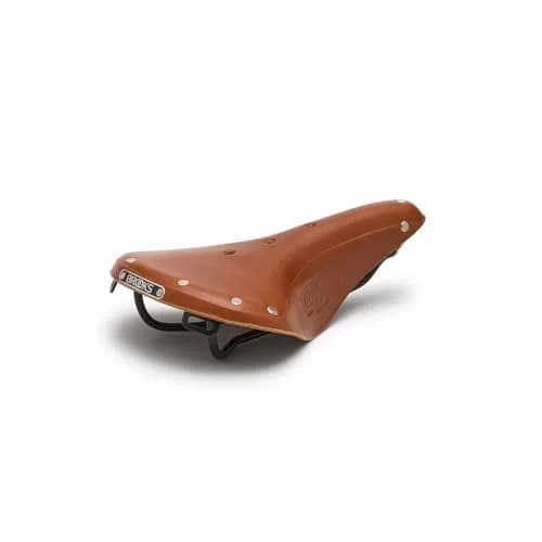 Brooks England B17 Leather Bike Saddle Honey | Supremely Comfortable Handmade Design thumbnail 1