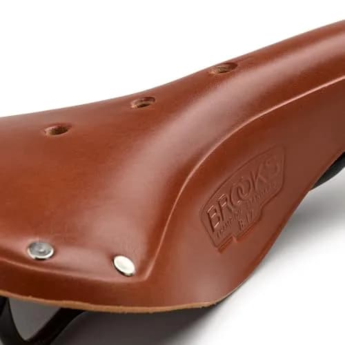 Brooks England B17 Leather Bike Saddle Honey | Supremely Comfortable Handmade Design thumbnail 5