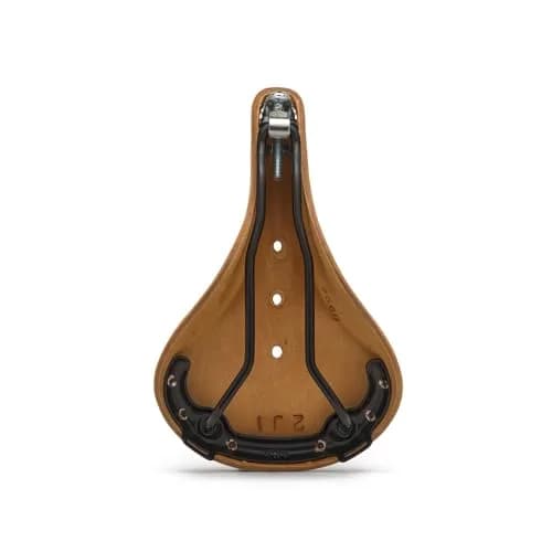 Brooks England B17 Leather Bike Saddle Honey | Supremely Comfortable Handmade Design thumbnail 3