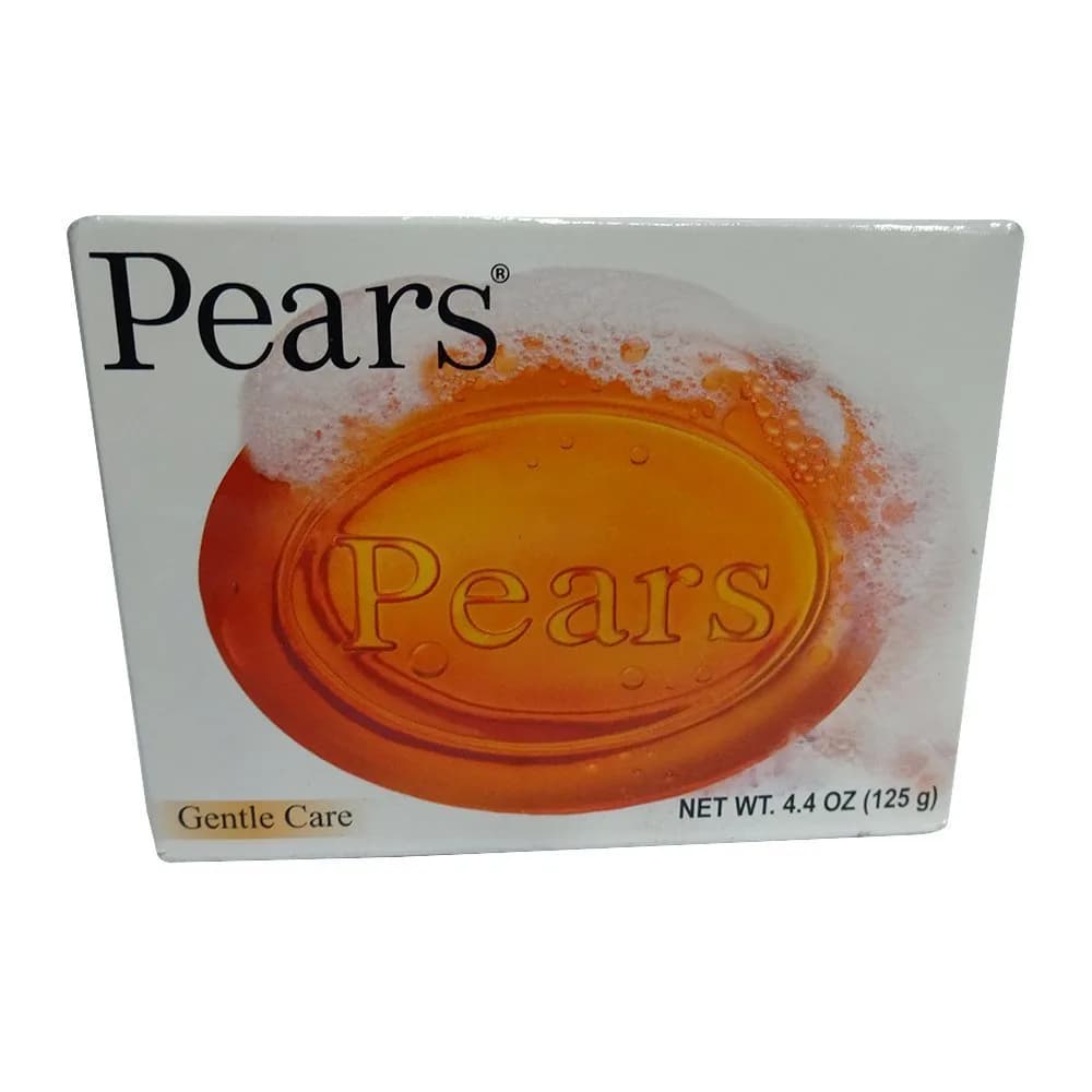 Pears Transparent Soap Gentle Care 4.4 oz (Pack of 2) | Sensitive Skin Friendly & Pure — Bar