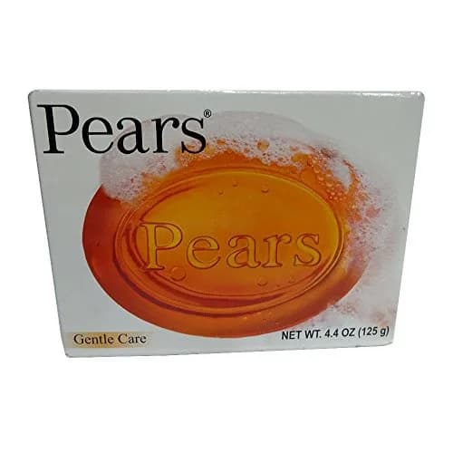 Pears Transparent Soap Gentle Care 4.4 oz (Pack of 2) | Sensitive Skin Friendly & Pure thumbnail 1