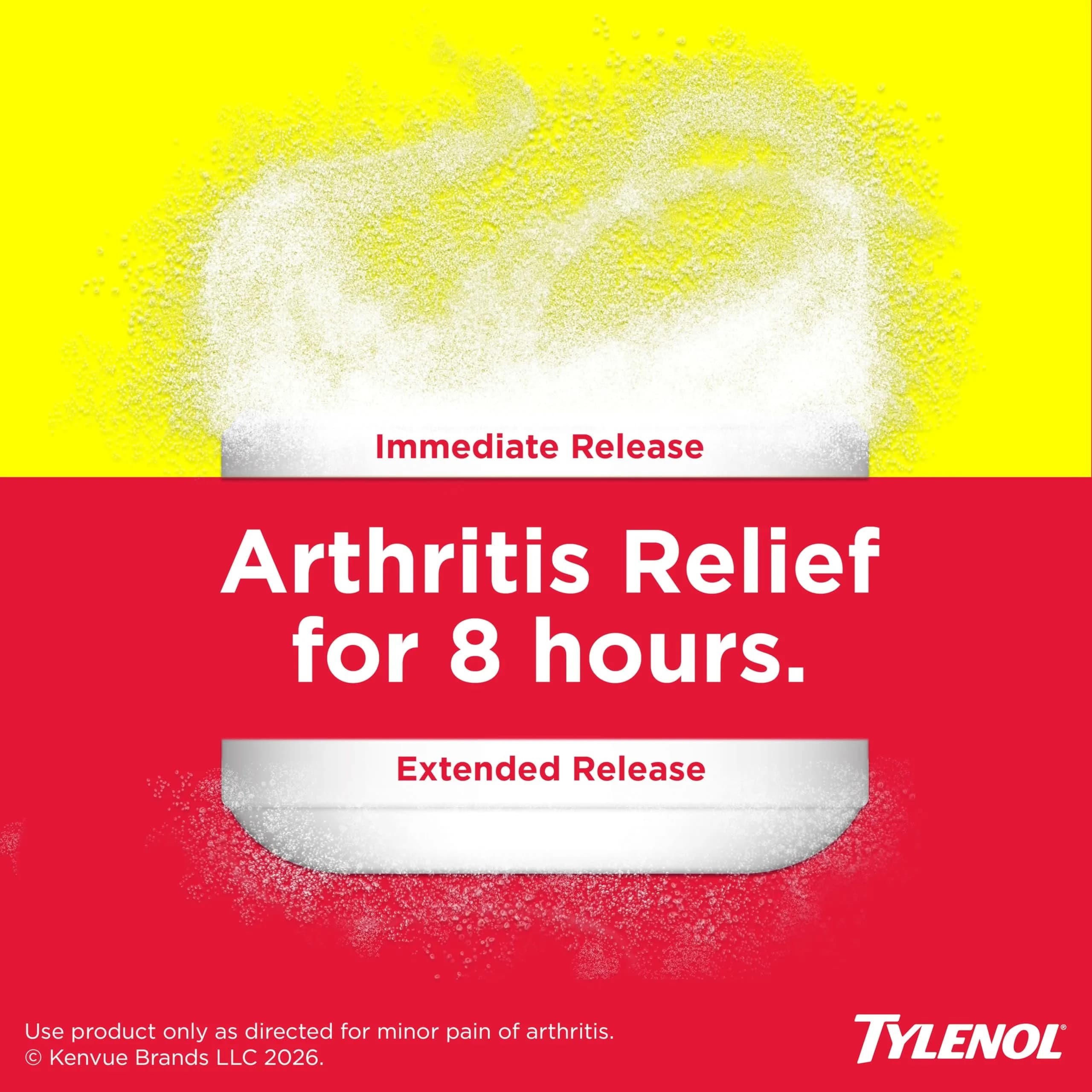 Tylenol 8-Hour Arthritis Pain Relief Caplets 650 mg Acetaminophen 225 Count | Extended Release Pain Relief - view 3
