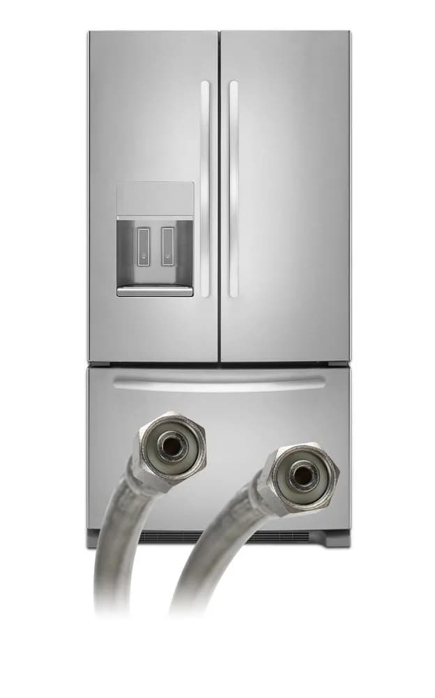 Fluidmaster 12IM96 Ice Maker Connector Braided Stainless Steel 250ml (0.25 In) | Lead-Free & Kink-Resistant - view 3