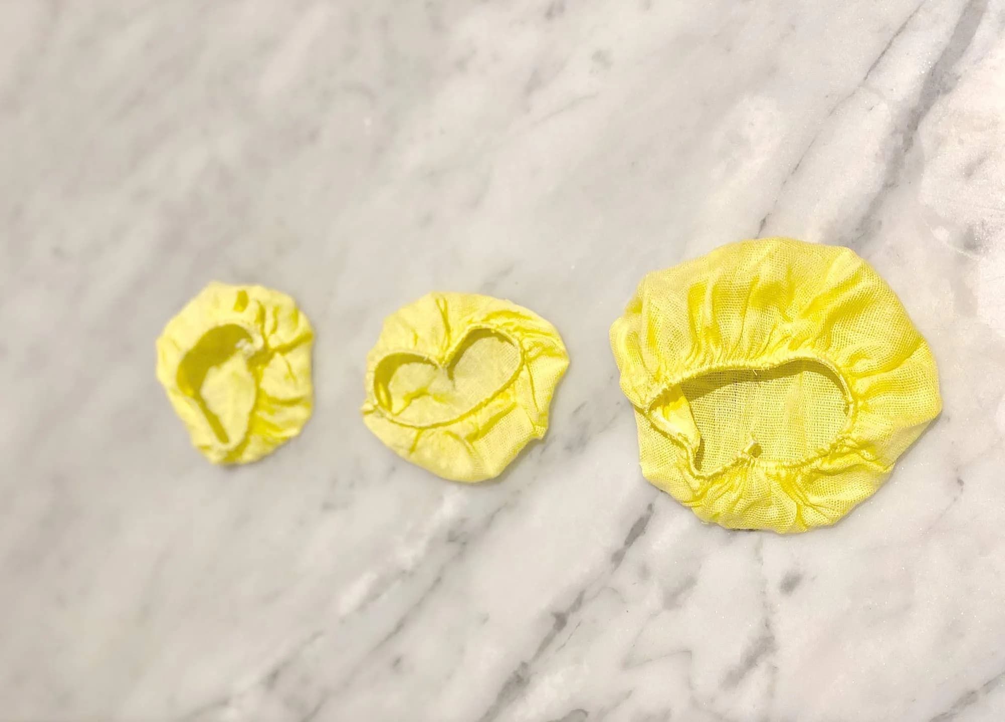 Fox Run Lemon Bags Set of 18 | Yellow Cotton Covers with Elastic Tops for Seed-Free Juicing thumbnail 6