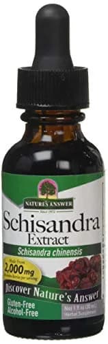 Nature's Answer Schisandra Berry 1oz | Alcohol-Free, Gluten-Free Herbal Supplement for Stress & Fatigue - main product image